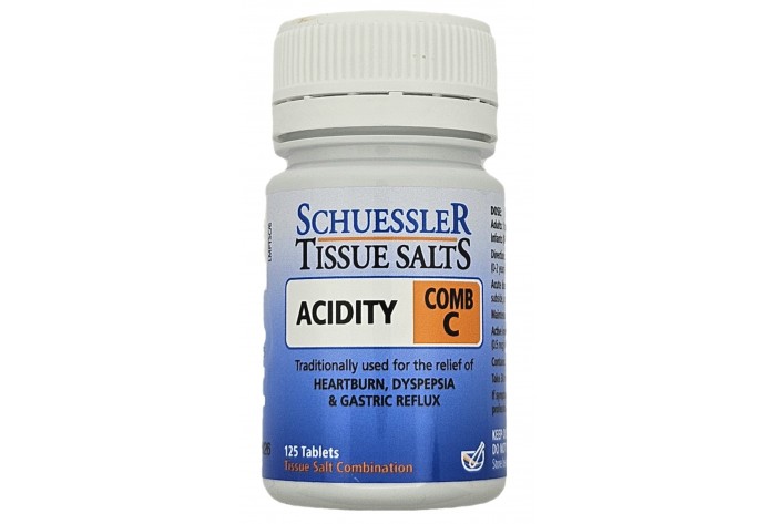 SCHUESSLER TISSUE SALTS, (COMB C) ACIDITY